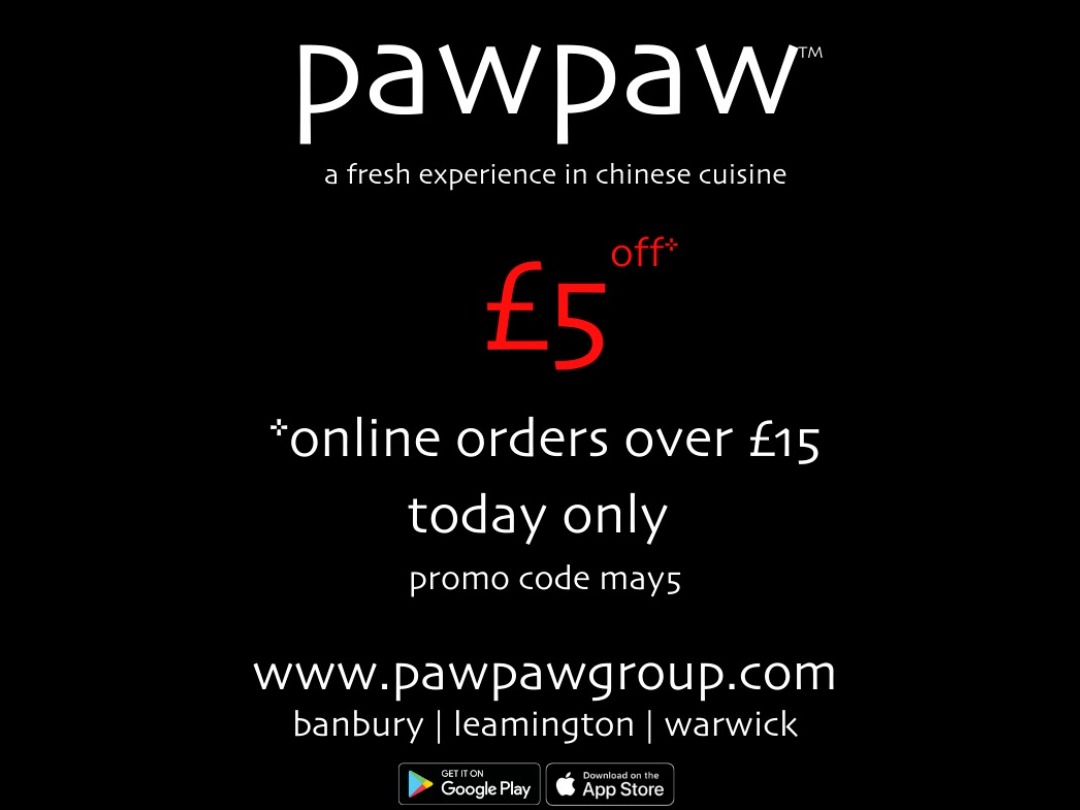 £5 off orders over £15