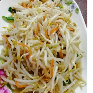 stir fry beansprouts
