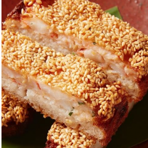 sesame prawn toast